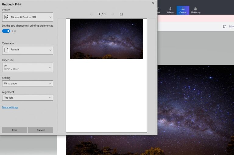 How to print multiple pictures on one page 2024 update poladroid